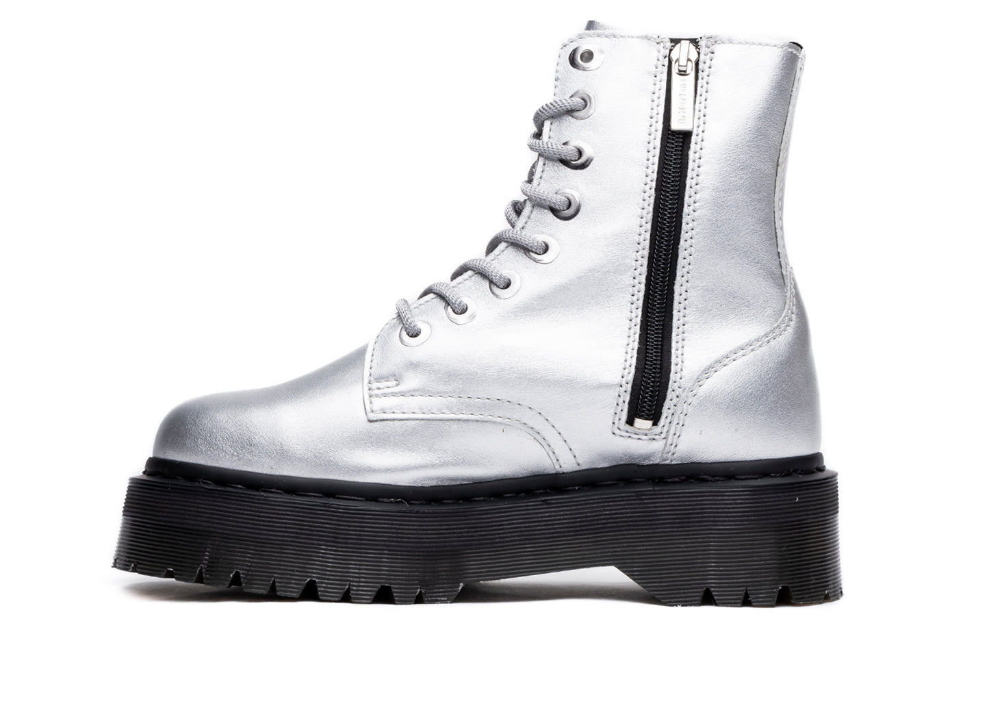 Dr. Martens Jadon Metallic Leather Platform Boots xld