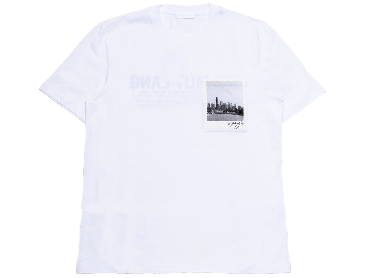 Helmut Lang NYC Skyline S/S Tee