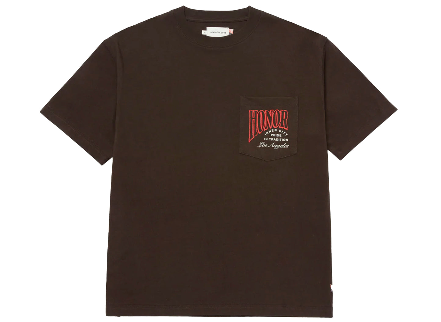 Honor the Gift Cigar Label Tee in Black