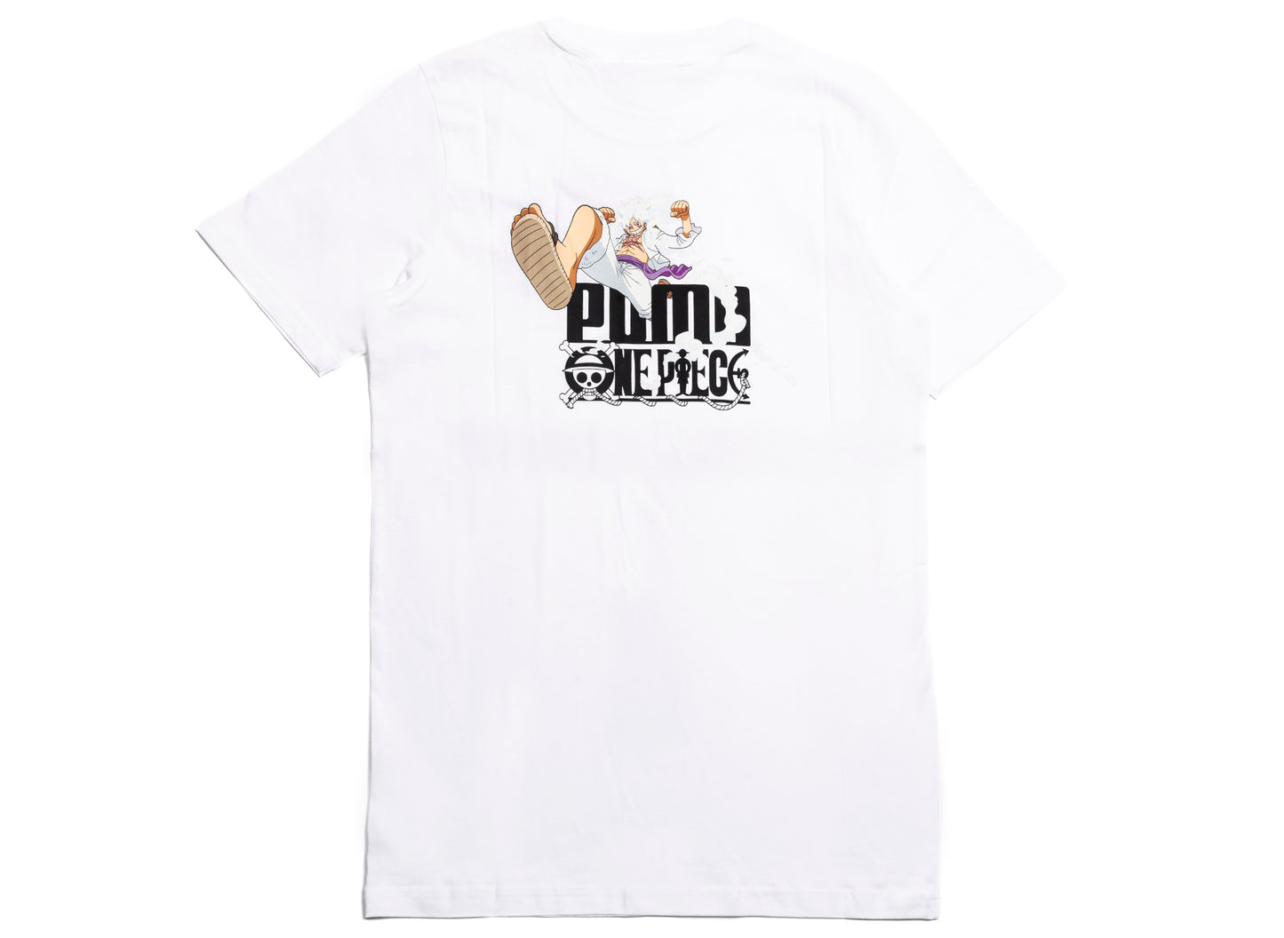 Puma x One Piece Graphic Tee in White