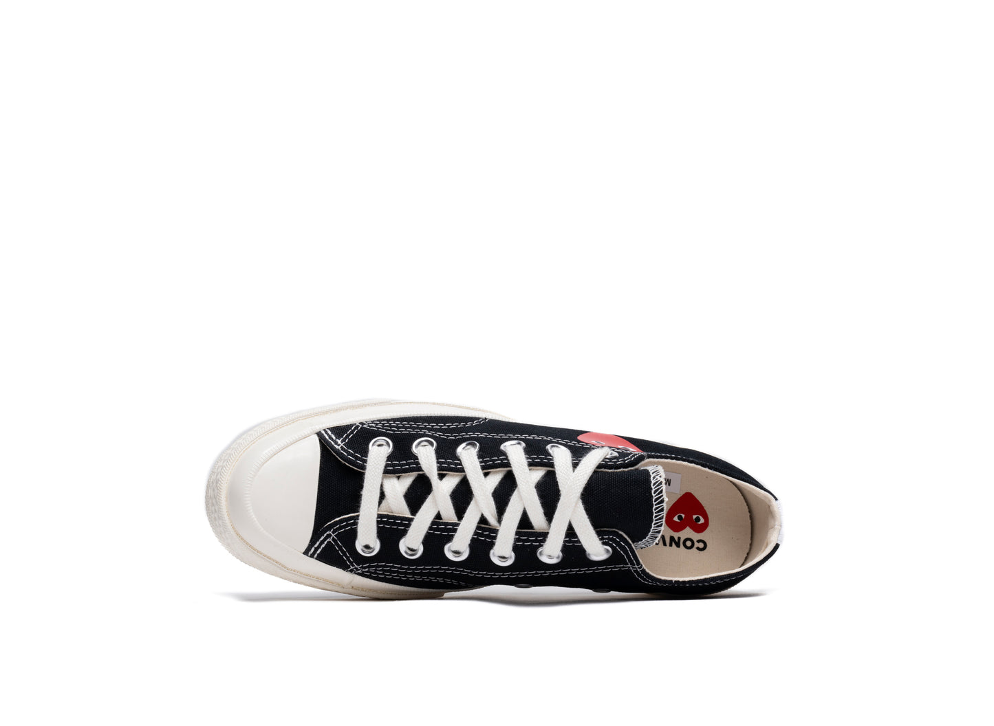 GS Converse Comme des Garçons Play Chuck 70 Low in Black