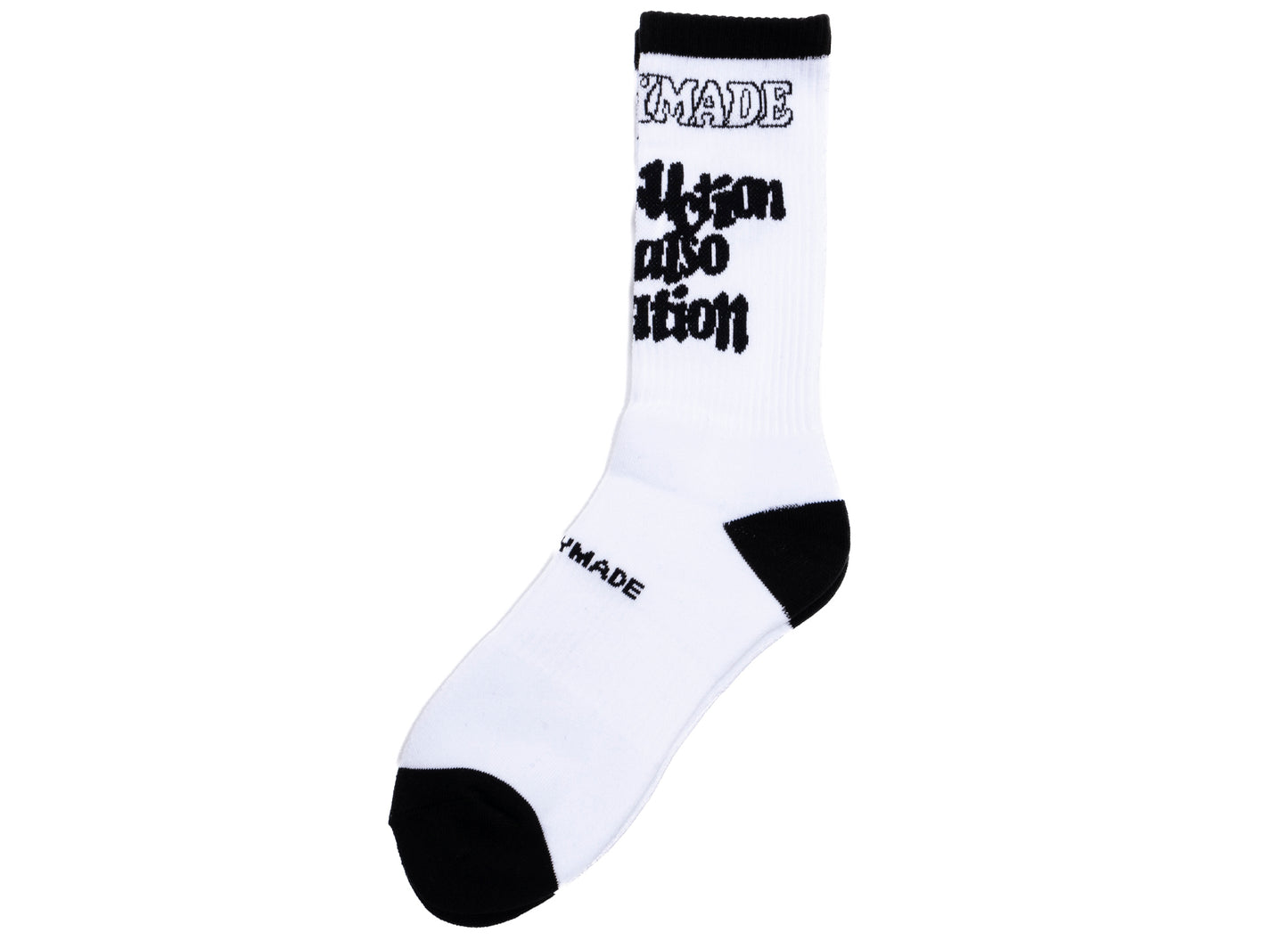 Readymade Destruction Socks in White