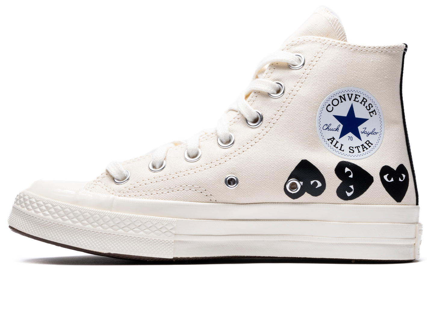 Converse Comme des Garçons Play Multi Heart Chuck Taylor All Star 70 Hi xld