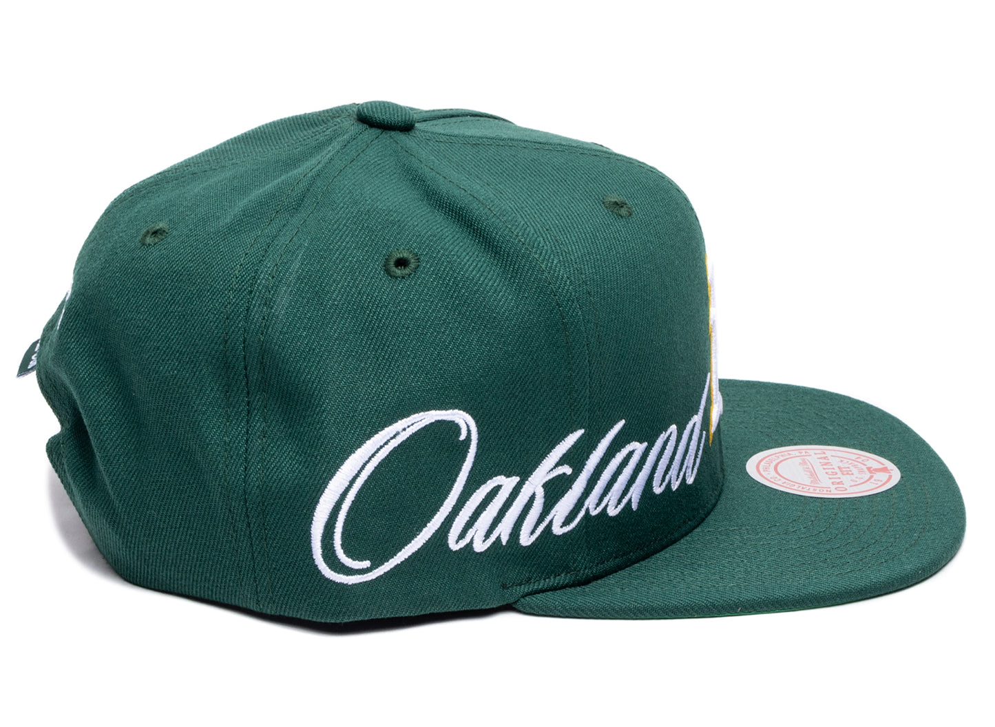 Mitchell & Ness Just Don Lux Script Athletics Snapback Hat