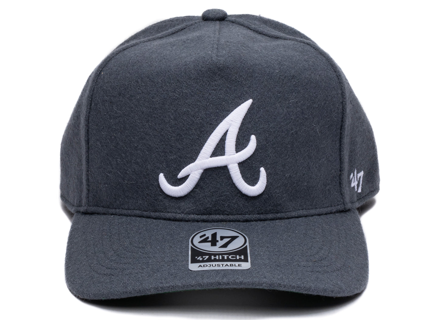 47 Brand Atlanta Braves Zodiac '47 Hitch Hat in Dark Grey