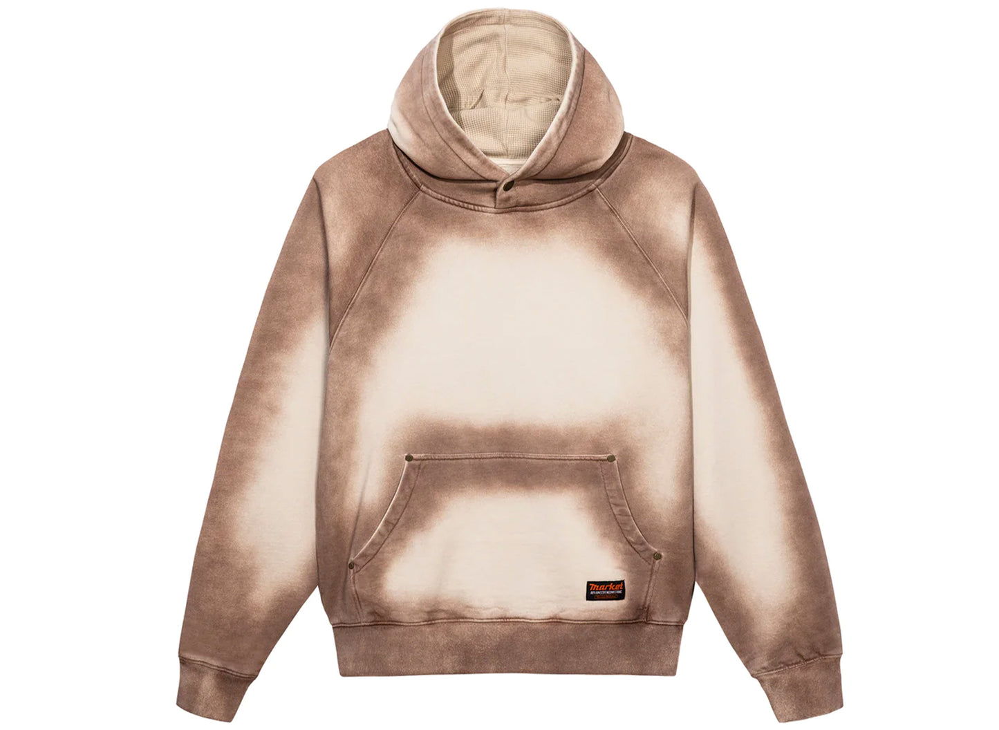 Market Margins Hoodie in Tan