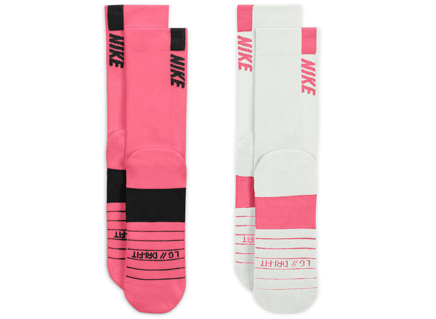 Nike Multiplier Crew Socks 2 Pack