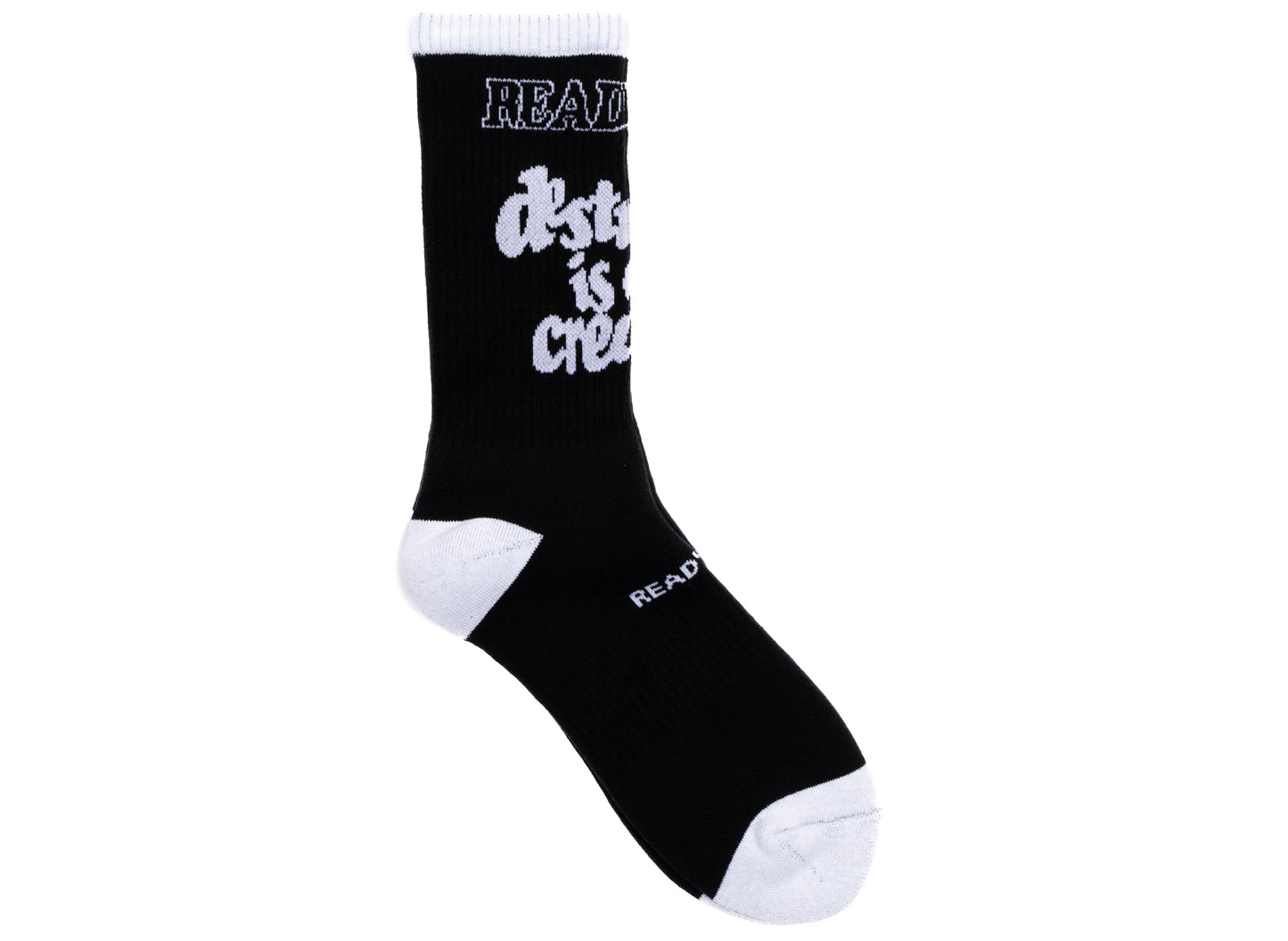 Readymade Destruction Socks in Black