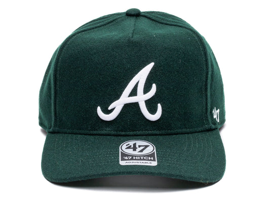 47 Brand Atlanta Braves Zodiac '47 Hitch Hat in Dark Green