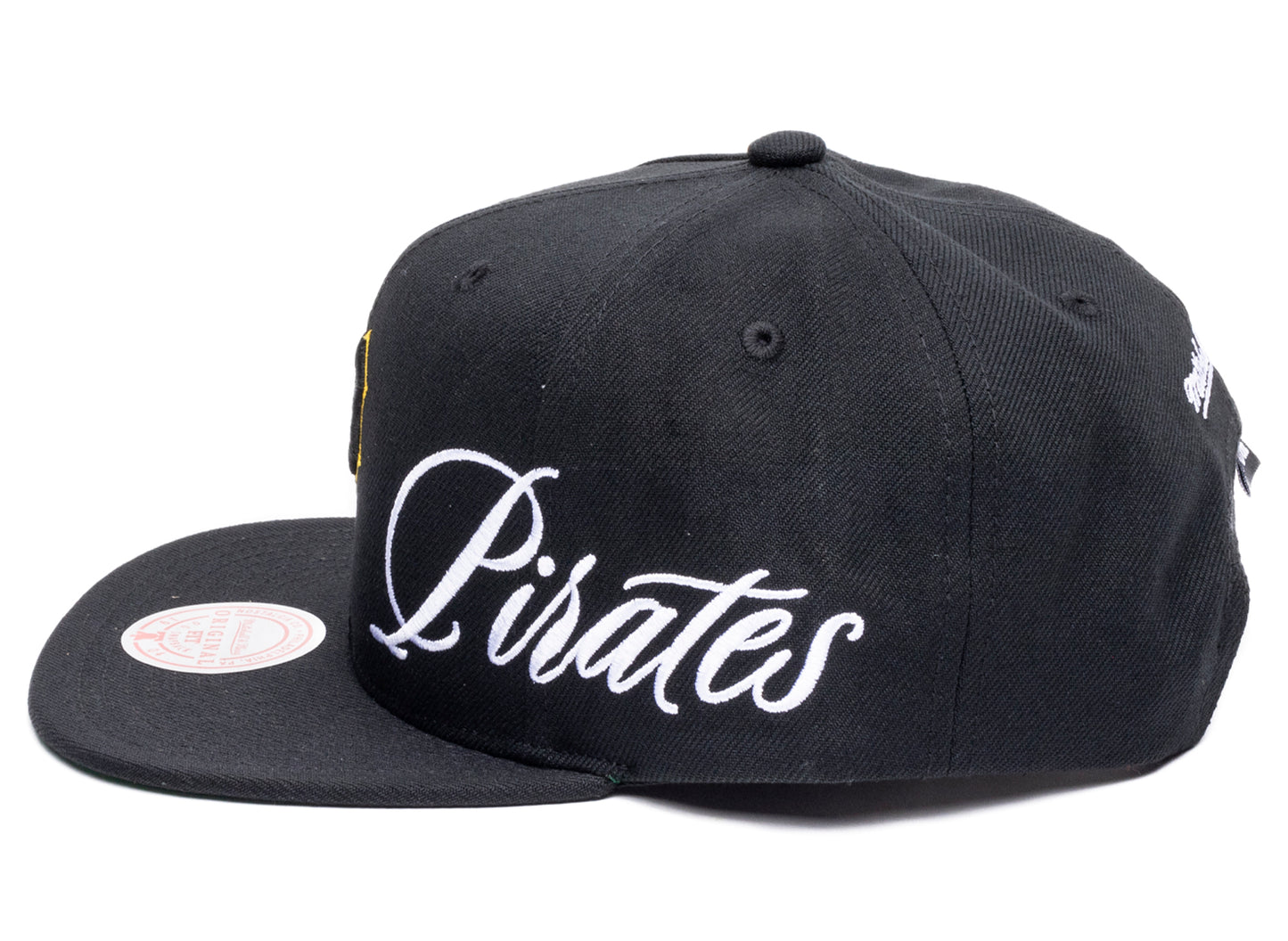 Mitchell & Ness Just Don Lux Script Pirates Snapback Hat