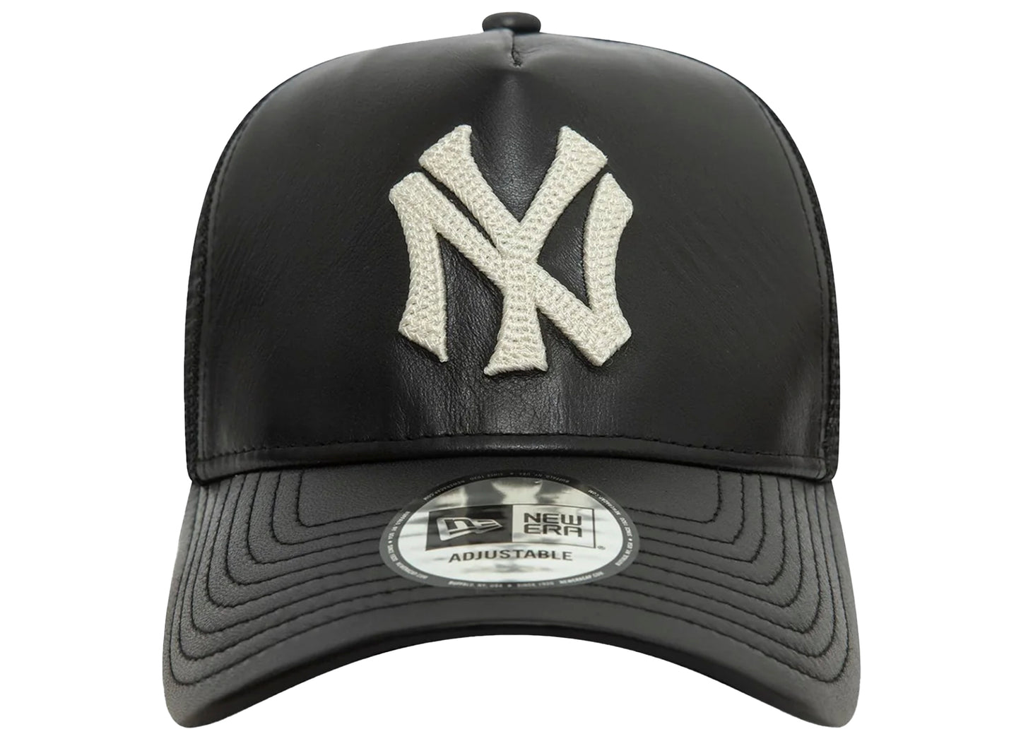 New Era IMG Leather Trucker Hat