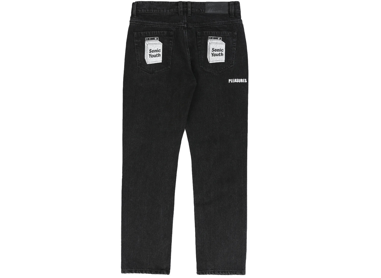 Pleasures Washing Machine Denim in Black