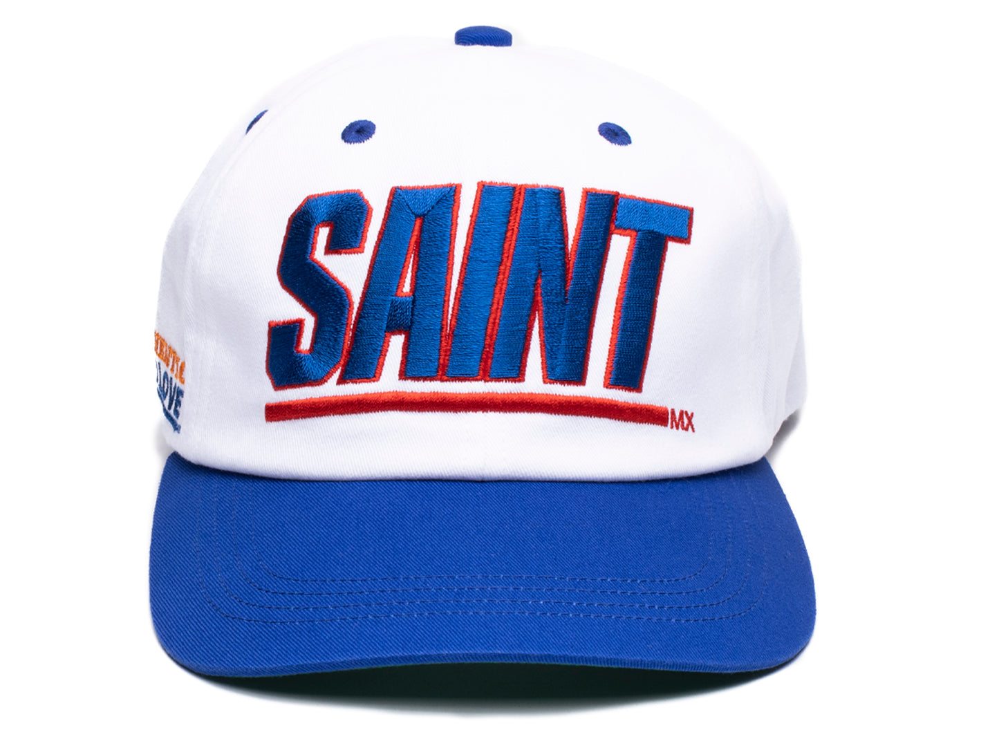 Saint Michael Saint Cap in White/Blue