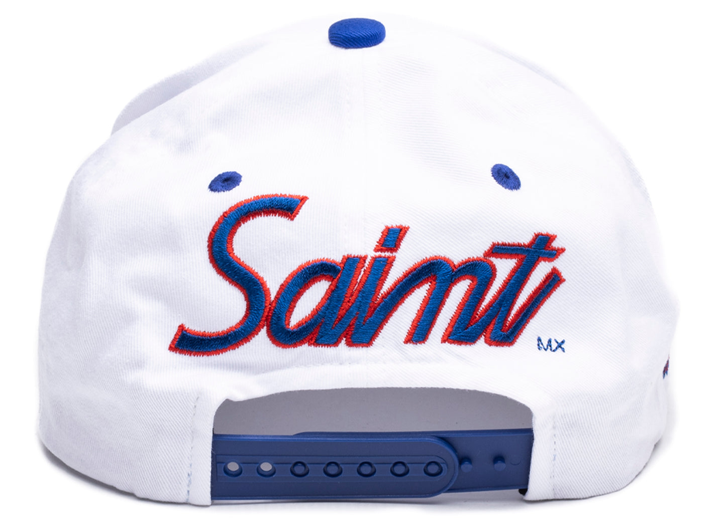 Saint Michael Saint Cap in White/Blue