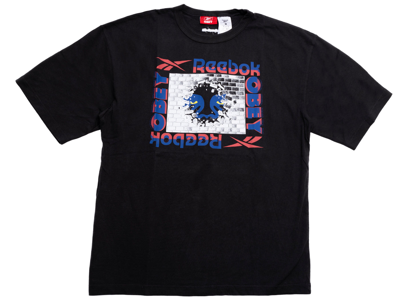 Reebok x OBEY Tee in Black xld