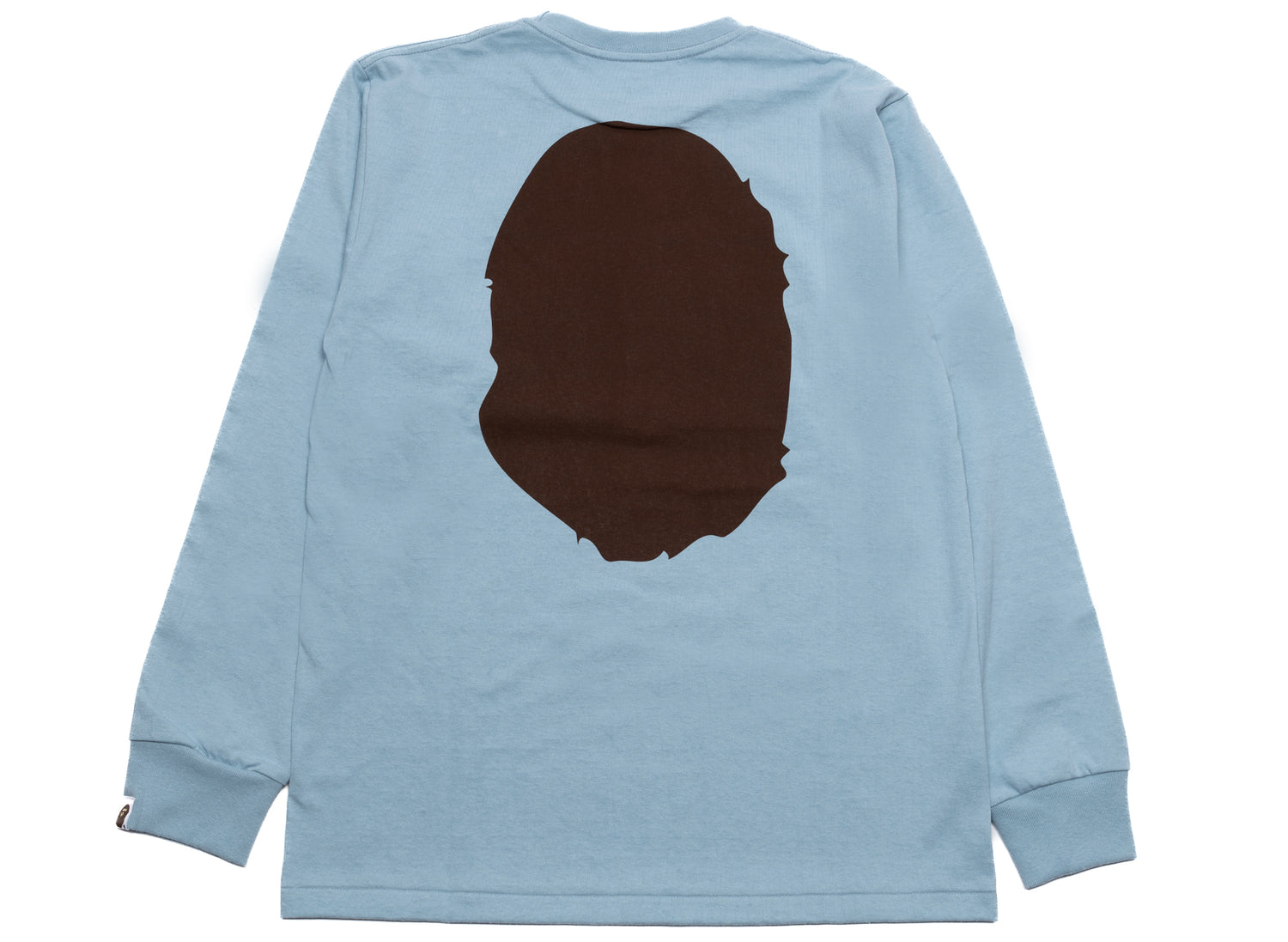 A Bathing Ape Big Ape Head L/S Tee in Sax xld – Oneness Boutique