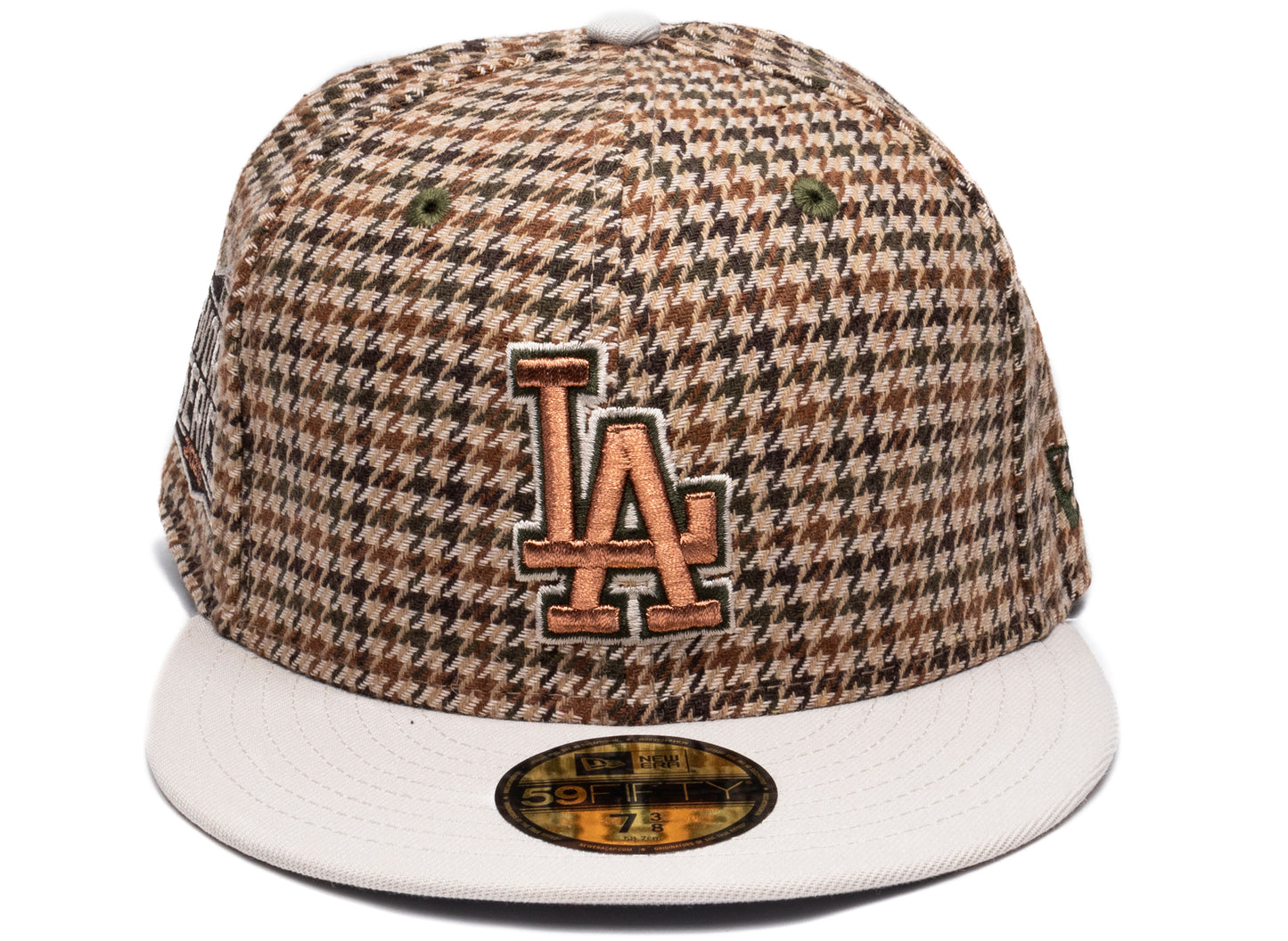 New Era Houndstooth Los Angeles Dodgers Fitted Hat