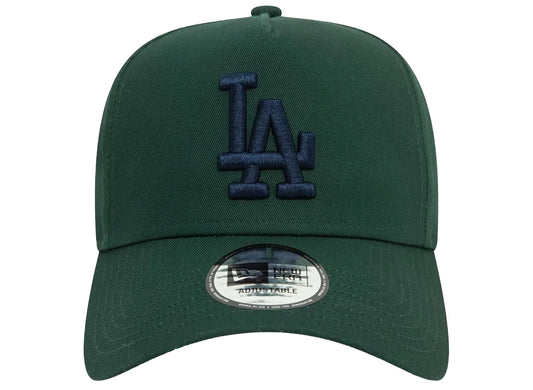 New Era League Essentials E-Frame Los Angeles Dodgers Snapback Hat in Green