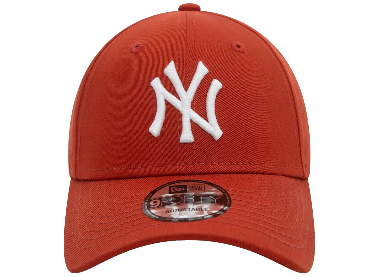 New Era League Essentials 9TWENTY New York Yankees Snapback Hat in Burnt Orange