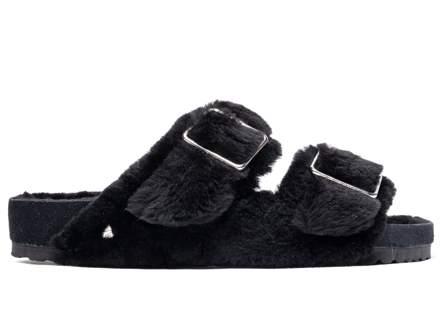 Birkenstock Arizona 1774 in Shearling Black