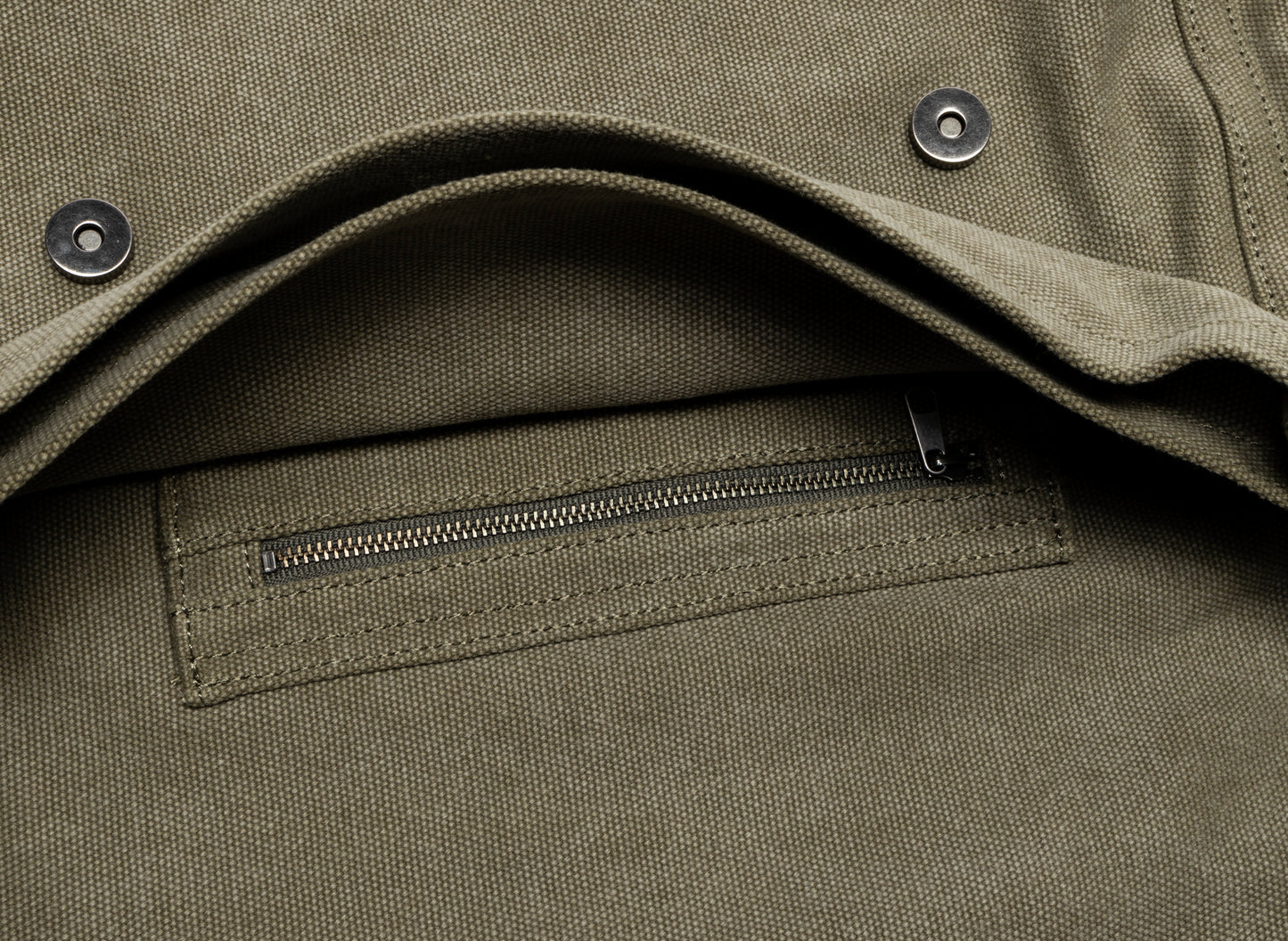 A.P.C. Besace Recuperation Bag in Khaki