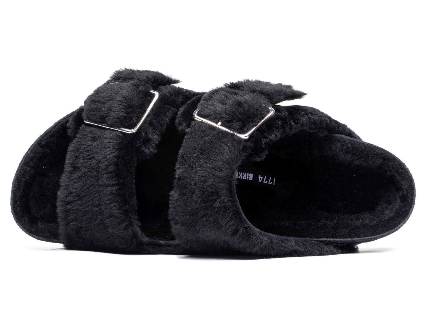 Birkenstock Arizona 1774 in Shearling Black