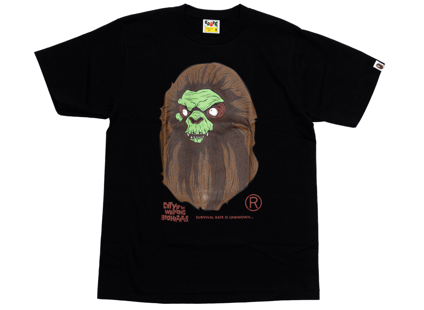 A Bathing Ape Bape Horror Mad Face Tee xld