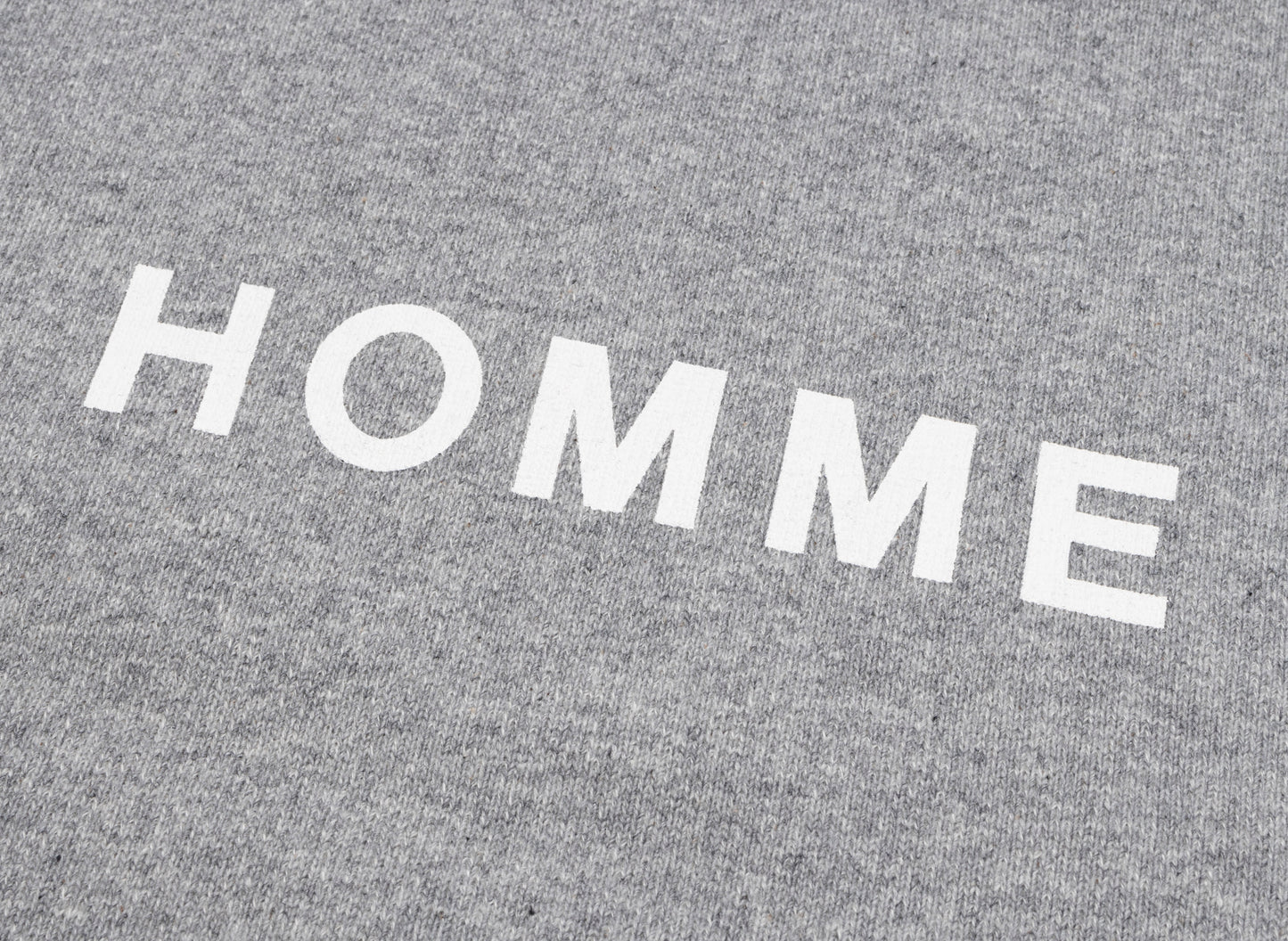 Comme des Garçons HOMME Logo Hoodie in Grey