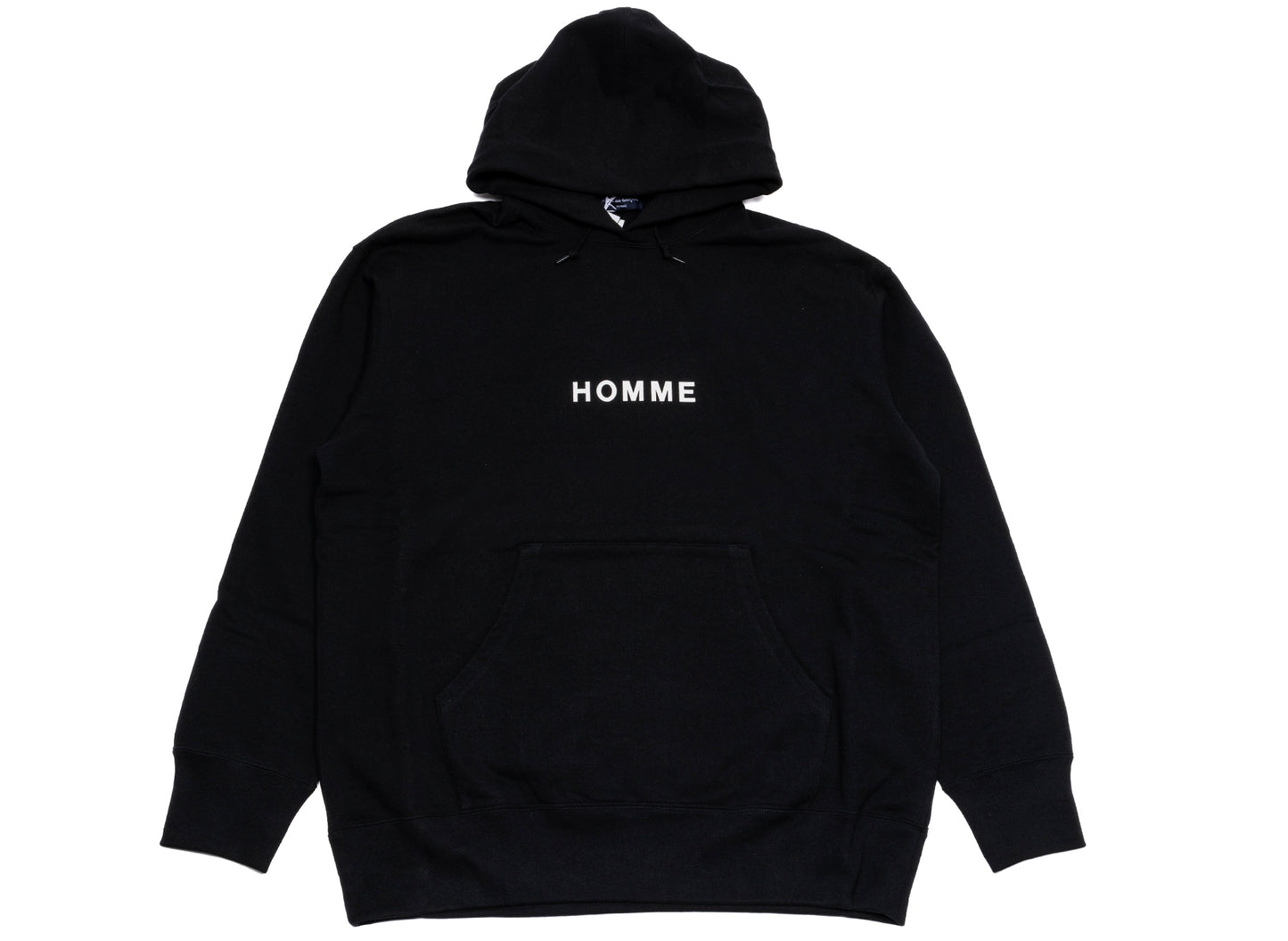 Comme des Garçons HOMME Logo Hoodie in Black