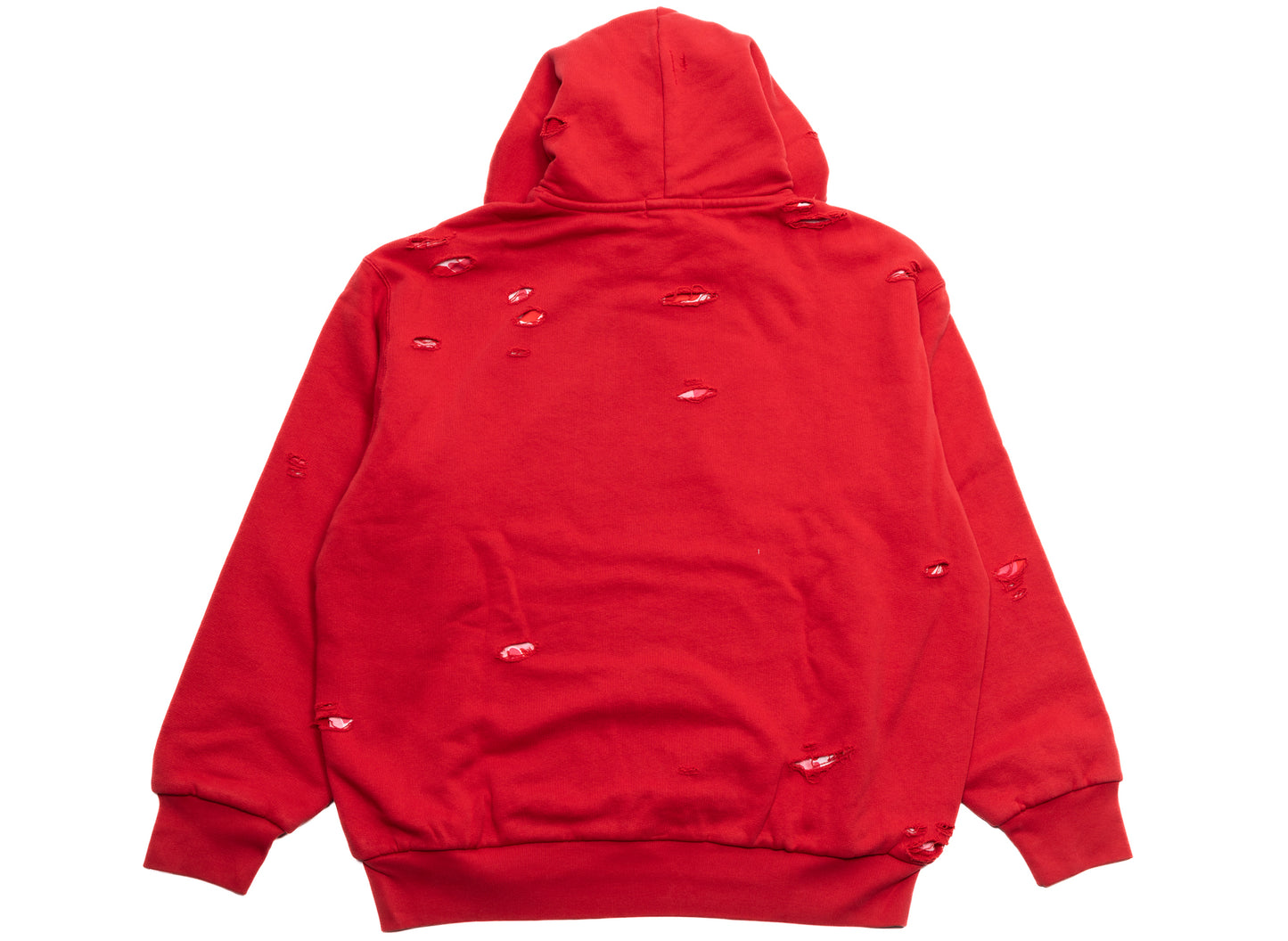 A Bathing Ape Destroyed College Pullover Hoodie xld