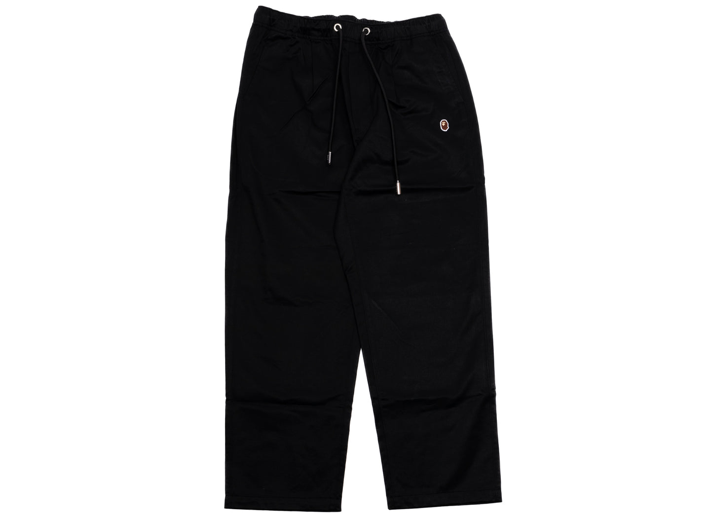 A Bathing Ape Head One Point Chef Pants in Black xld