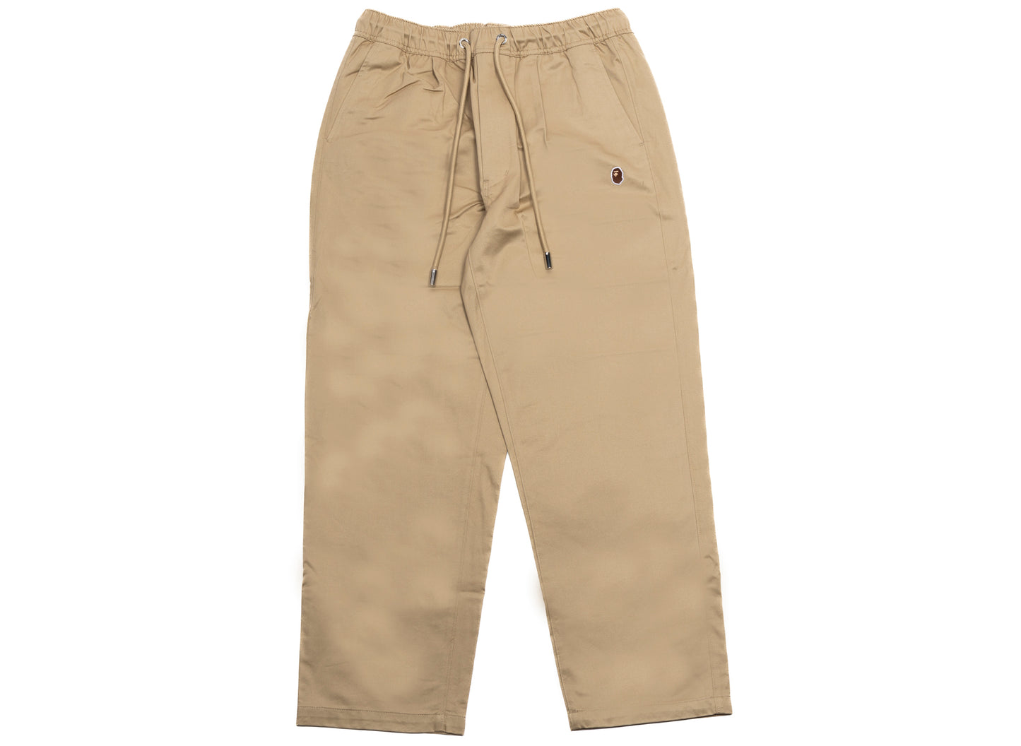 A Bathing Ape Head One Point Chef Pants in Beige xld