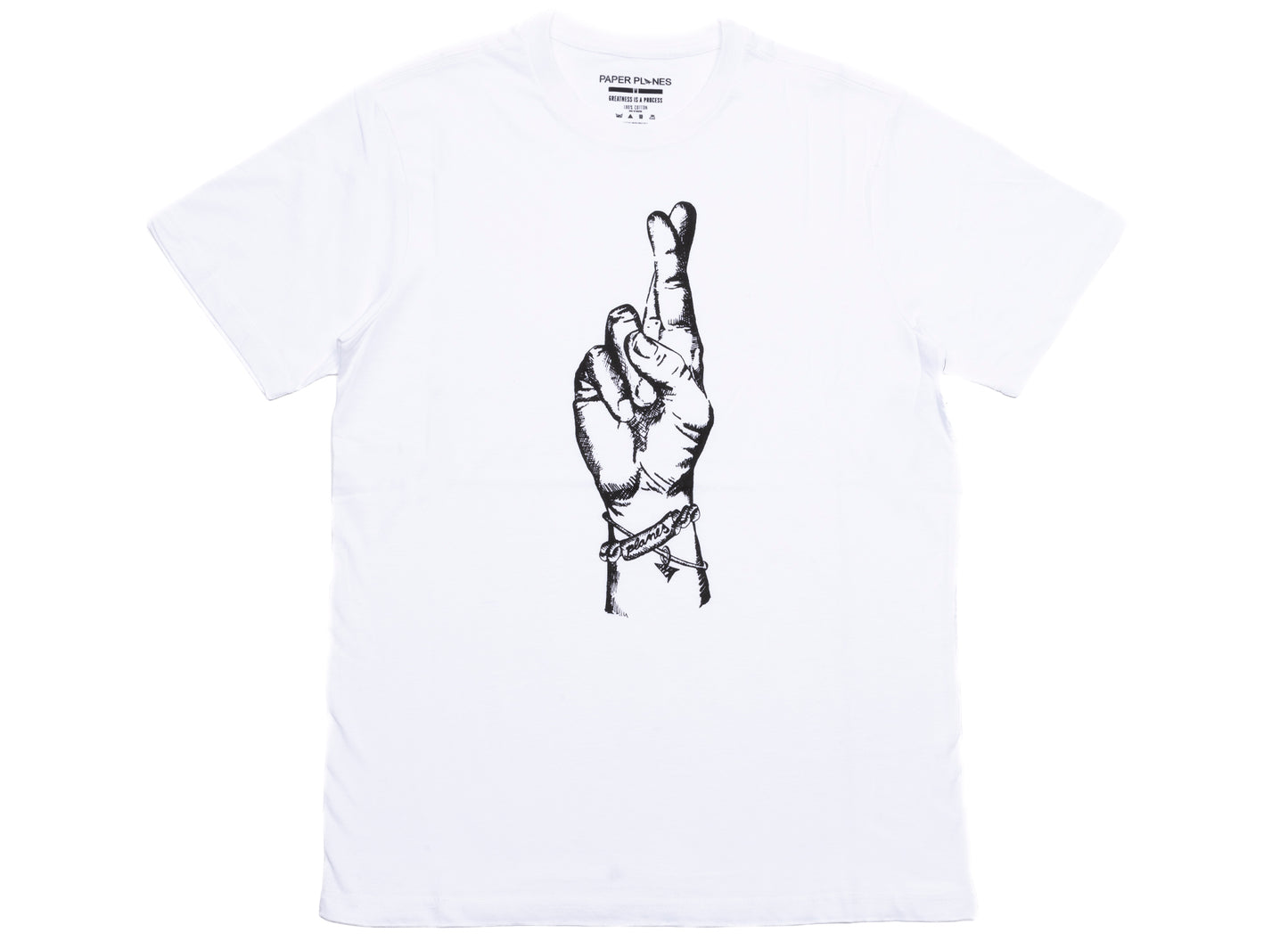 Paper Planes Fingers Crossed Tee