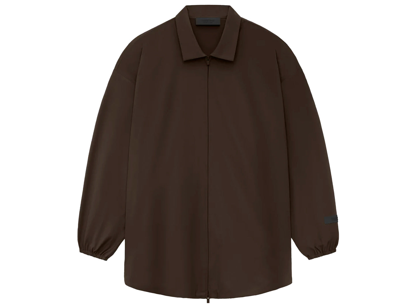 Fear of God Essentials Nylon Overshirt in Wood