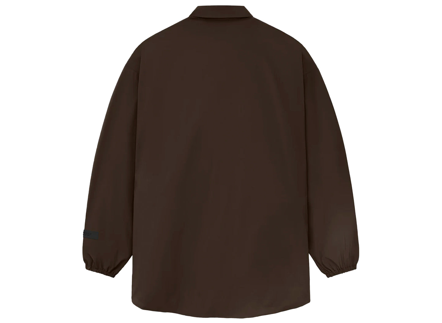 Fear of God Essentials Nylon Overshirt in Wood