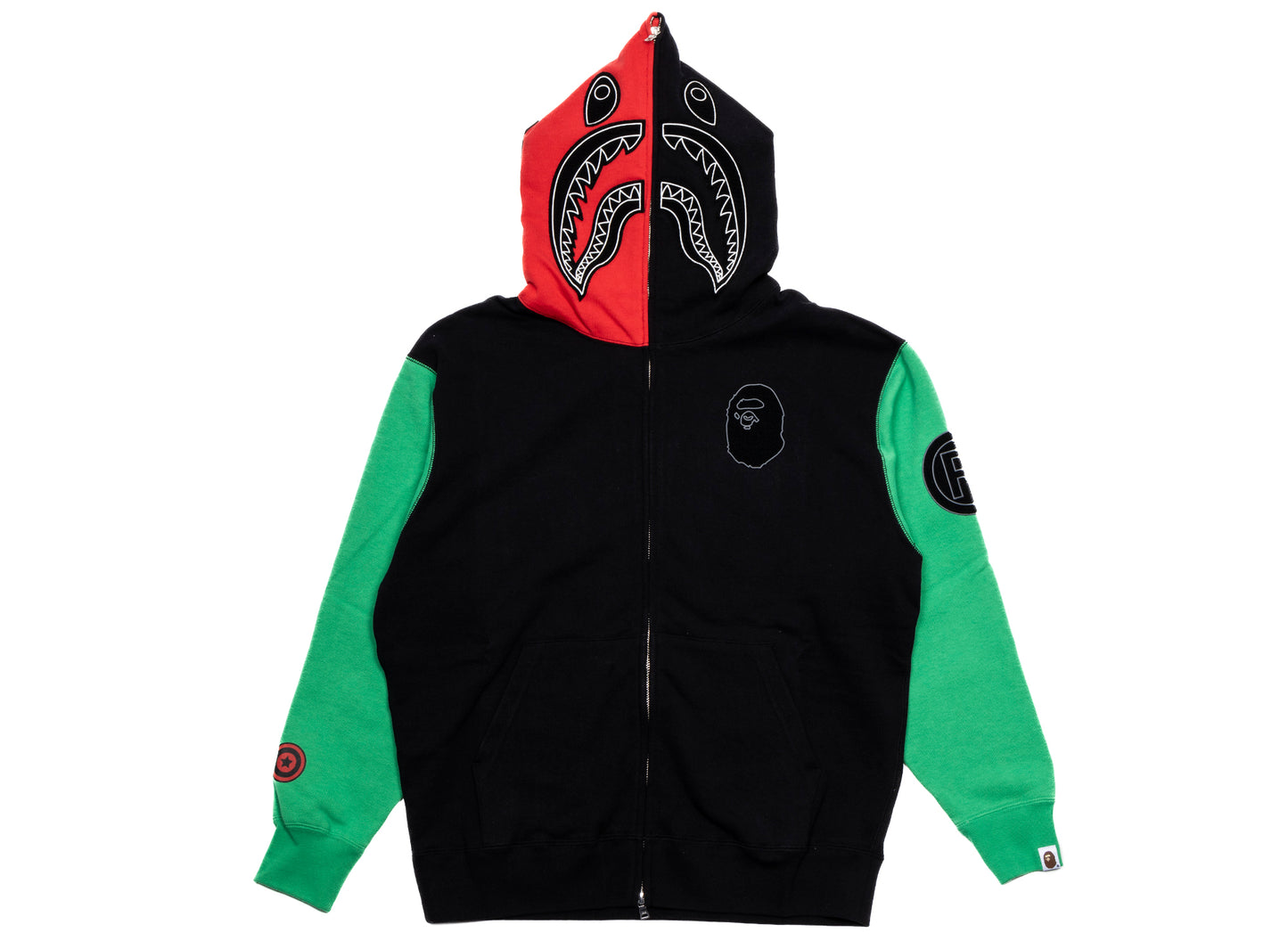 A Bathing Ape Shark Full Zip Hoodie 'United Arab Emirates' xld