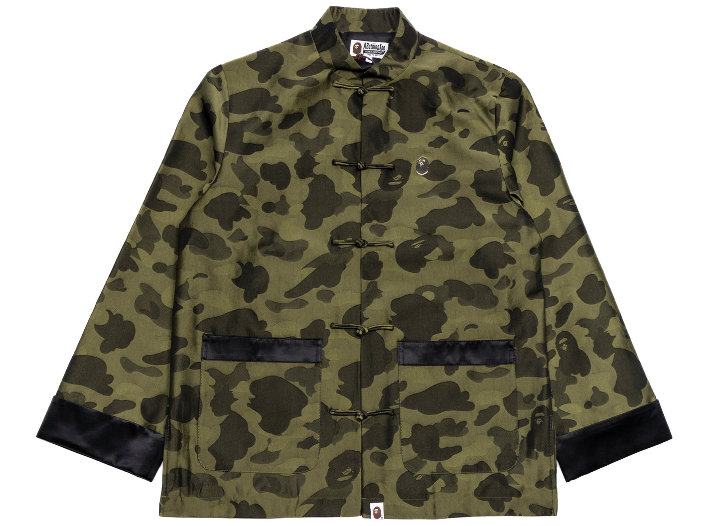 A Bathing Ape 1st Camo Brocade China Jacket