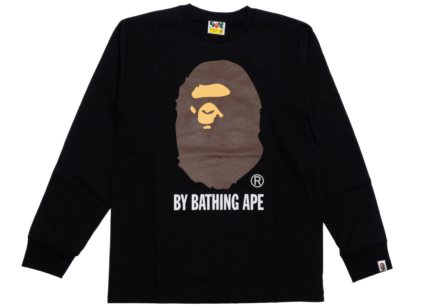 A Bathing Ape by Bathing Ape L/S Tee in Black xld