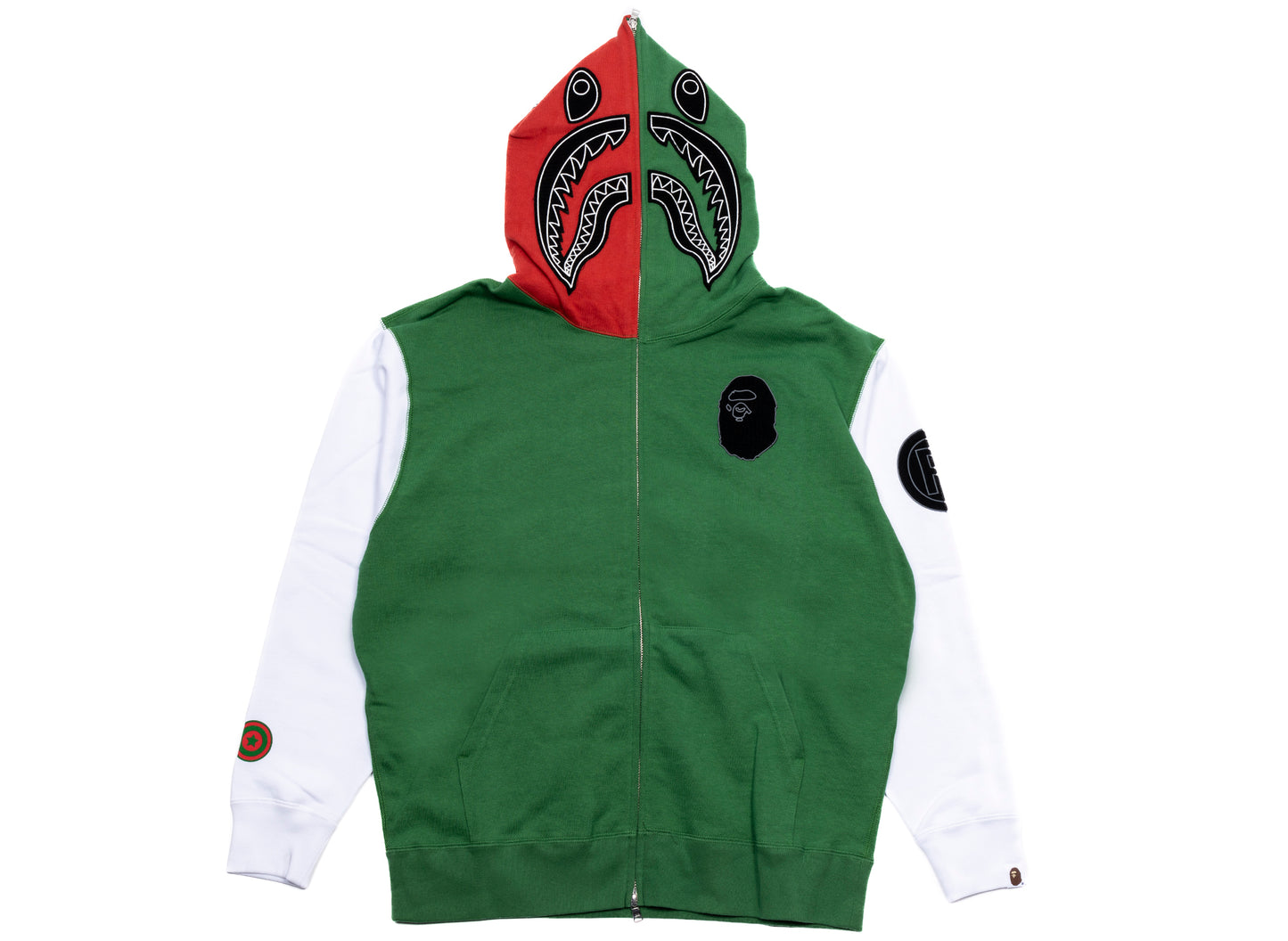 A Bathing Ape Shark Full Zip Hoodie 'Italy'