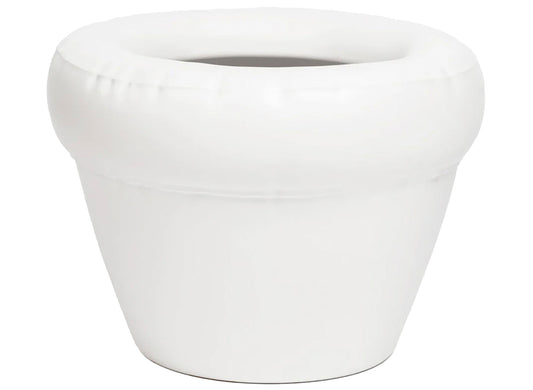 Home Studyo Pierre Planter in Bone White xld