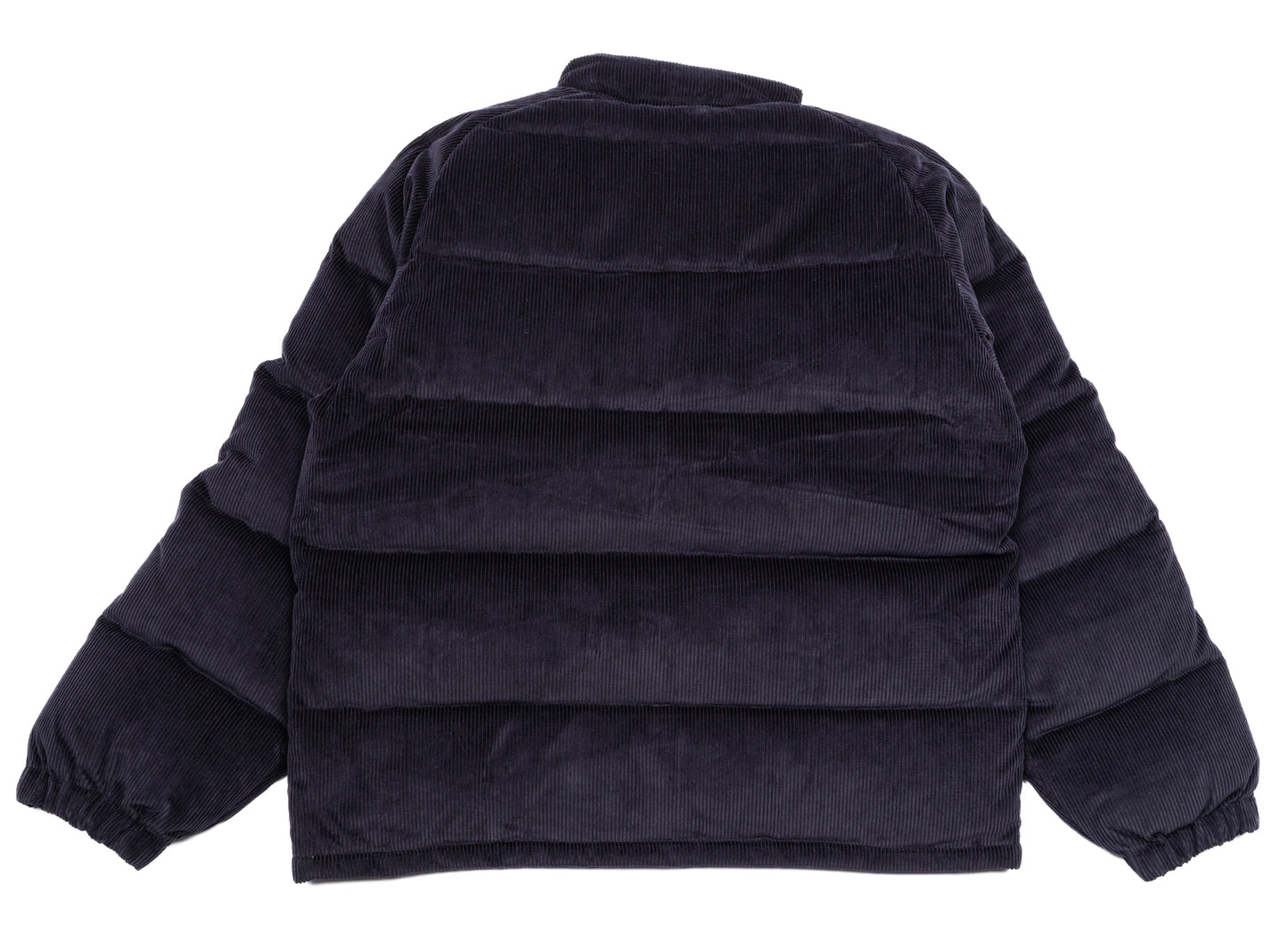 A Bathing Ape Corduroy Classic Down Jacket in Black