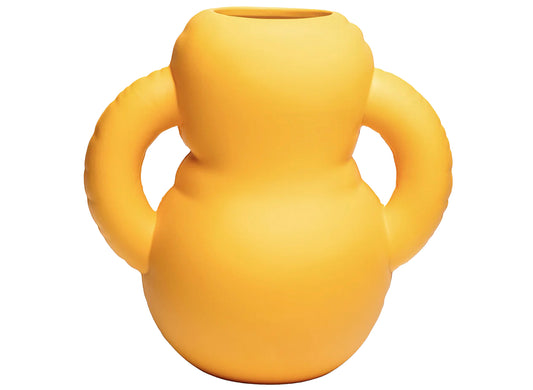 Home Studyo Oscar Vase in Yolk Yellow xld