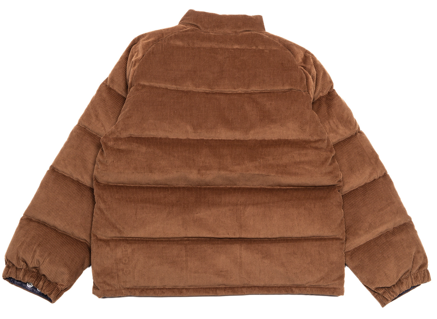 A Bathing Ape Corduroy Classic Down Jacket in Brown