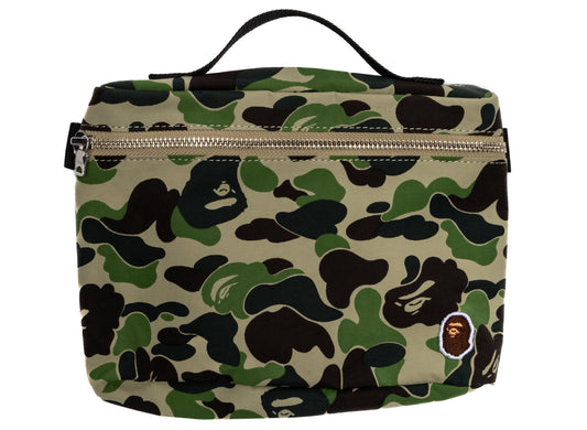 A Bathing Ape ABC Camo Music Pouch in Green