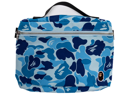 A Bathing Ape ABC Camo Music Pouch in Blue