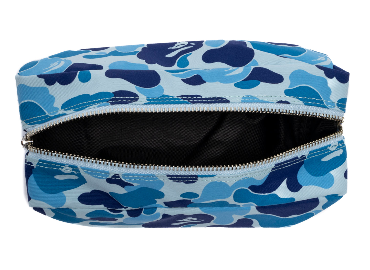 A Bathing Ape ABC Camo Flight Pouch in Blue