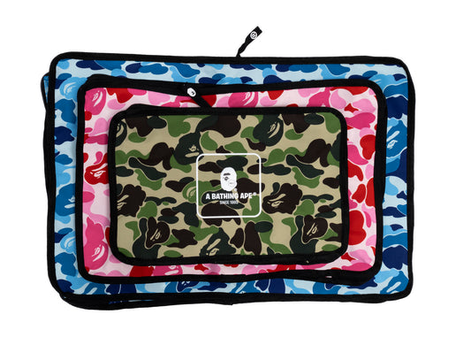 A Bathing Ape ABC Camo Travel Pouch 3 Pack