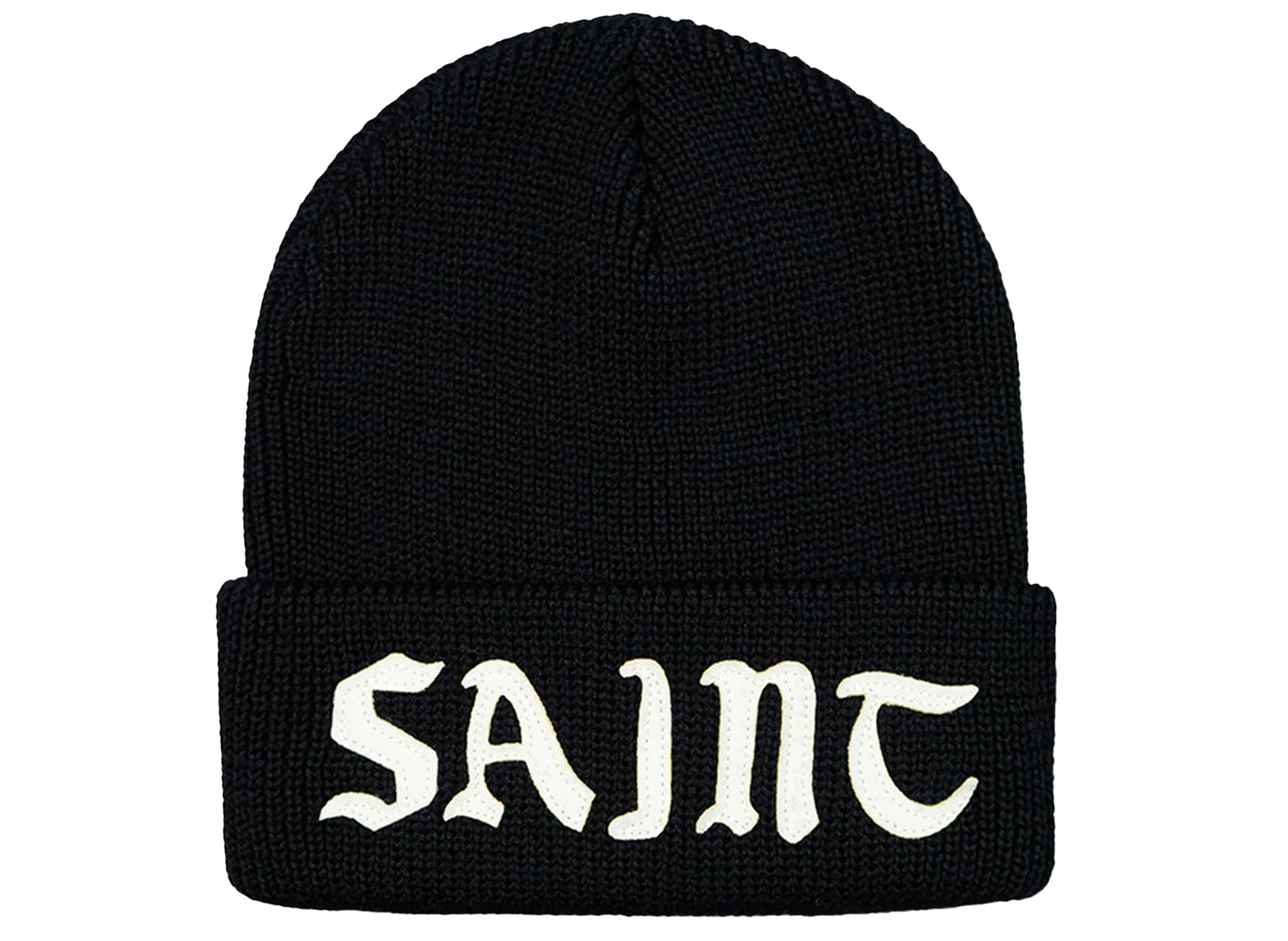 Saint Michael Saint Knit Cap in Black xld