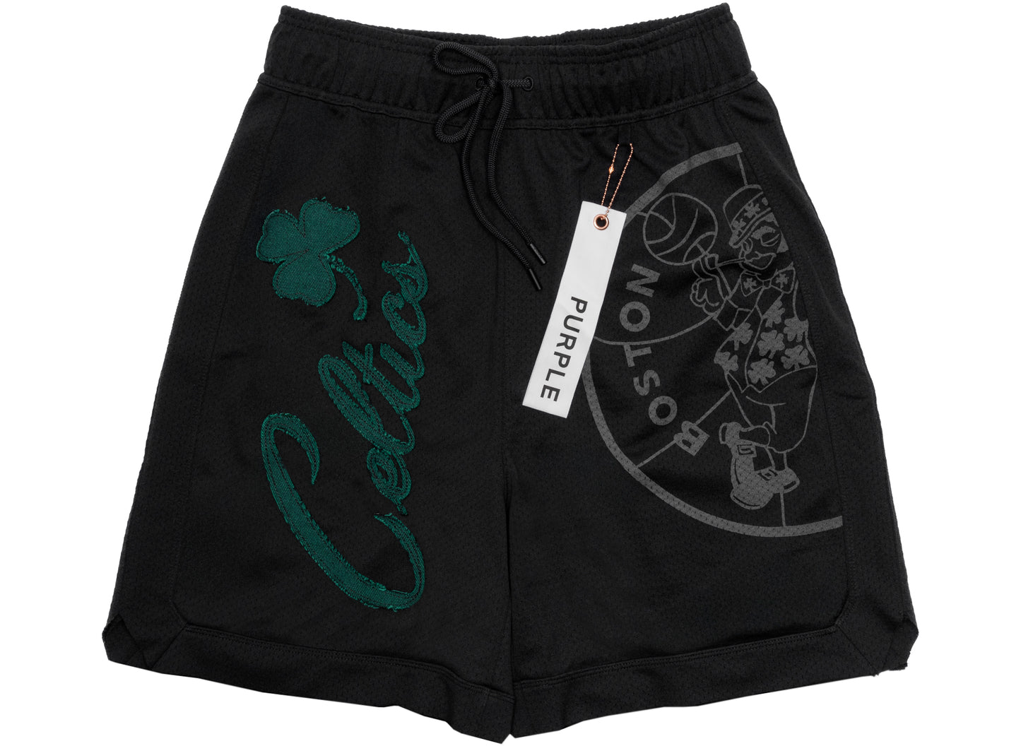 Purple Brand Boston Celtics Mesh Shorts xld