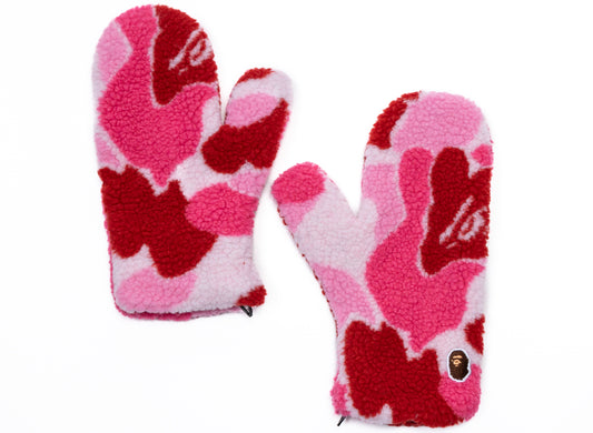 A Bathing Ape ABC Camo BOA Mittens xld